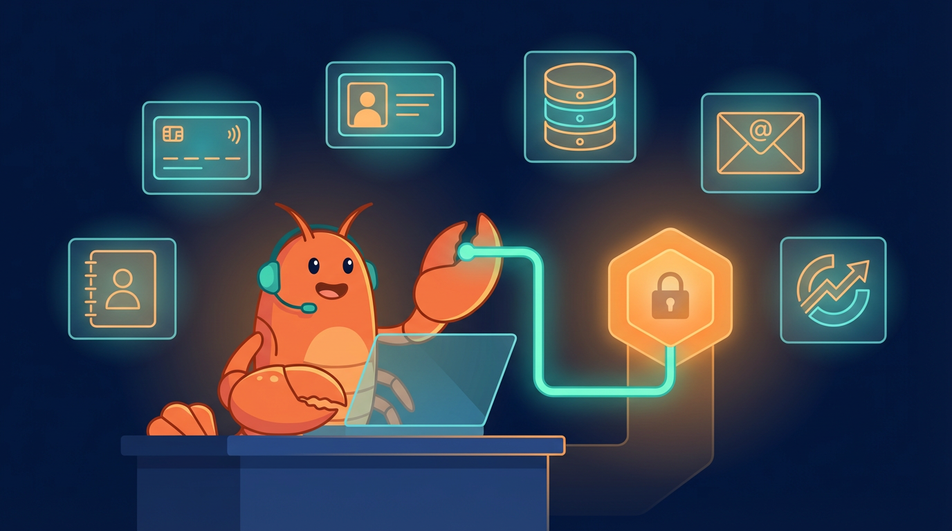 Personal AI assistant connecting to production services through MCP