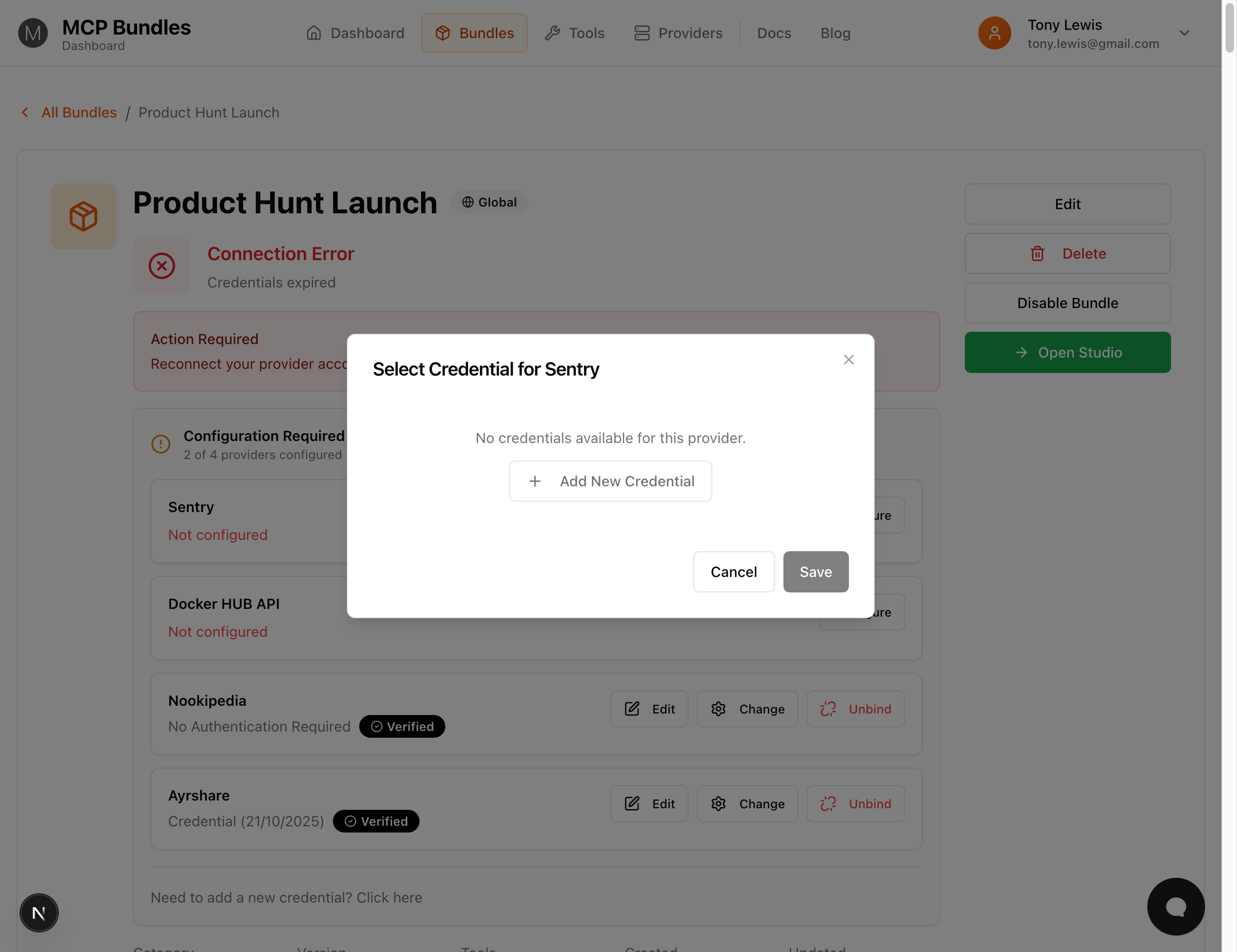 OAuth Credential Flow