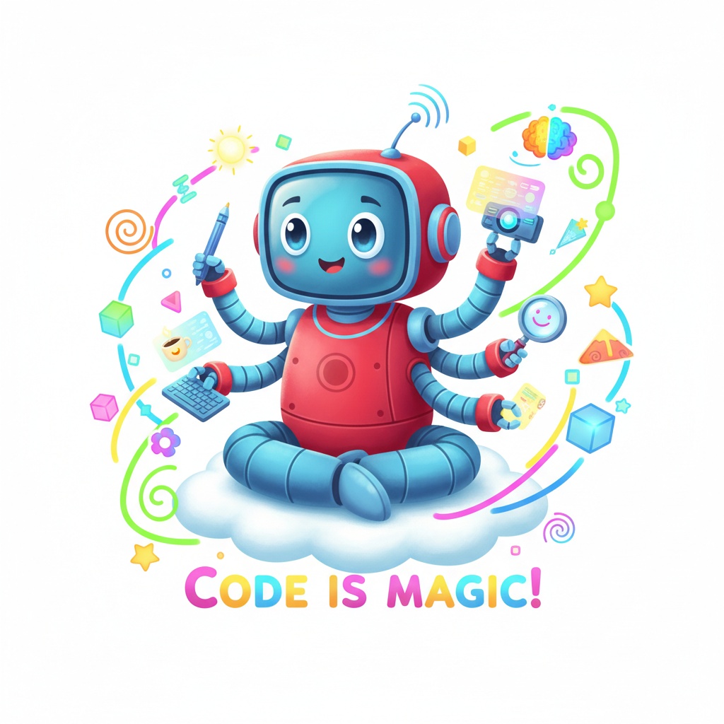 Multi-armed robot coding