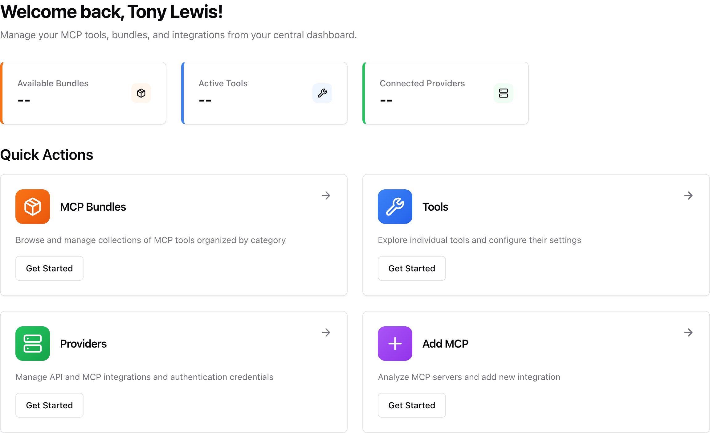 Dashboard Overview