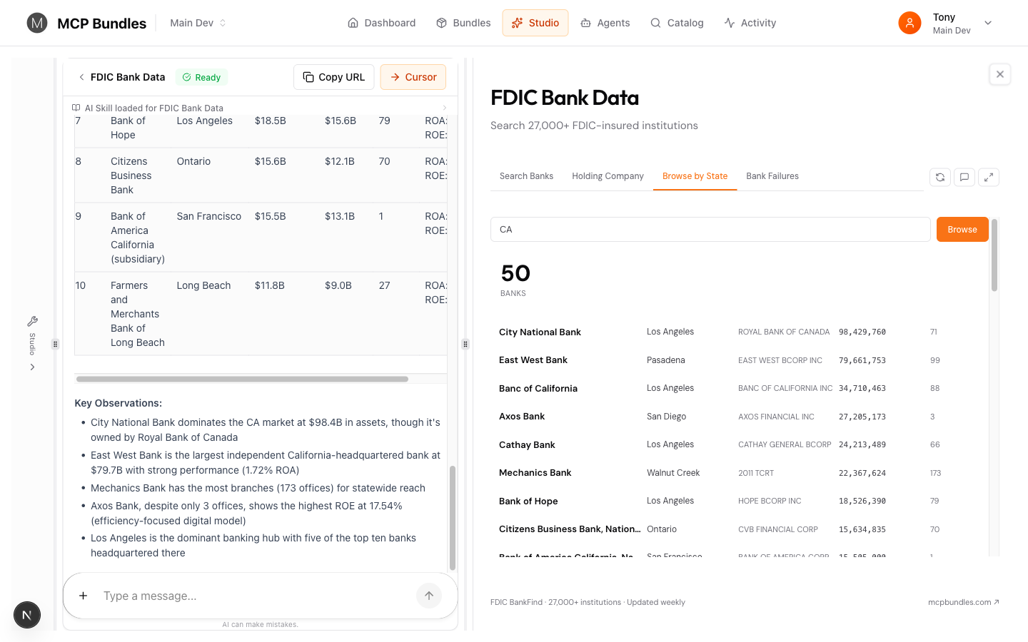 FDIC Bank Data — Search 27,000+ FDIC-insured banks — financials ...